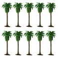 thumbnail image 3 of KLKCMS 10X Modèles d'Arbres Arbre Cocotier Palmier Parc Forêt Tropicale Dioramas H 9cm, 3 of 9