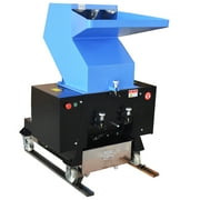 Techtongda 400 Type Plastic Shredder Bottle Crusher Mill Pulverizer Recycled Granulator Disintegrator Blue 220V