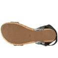 thumbnail image 5 of BEACH by Matisse Womens Point Break Snake Print Platform Wedge  Casual Shoe, 5 of 5