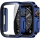 thumbnail image 1 of Estuche de 2 piezas compatible con Apple Watch Series 8 Series 7 de 45 mm con protector de pantalla, estuche rígido ultrafino con cubierta de pantalla de vidrio templado antiarañazos, 1 of 5