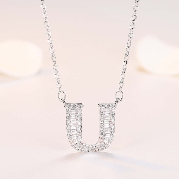 Collar con colgante de tu nombre, mi apellido y 26 palabras en inglés para hija.