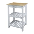 thumbnail image 5 of Sunrise Kitchen Island with American Harvest Hardwood Top, 5 of 8