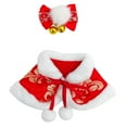 thumbnail image 6 of Vaveren 17cm Doll Clothes Doll Cloak Soft Photo Props Costumes Dress up Doll red, 6 of 8