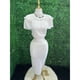 thumbnail image 3 of Conjunto Blusa Con Olan Y Falda Ajustable Casual De Mujer Color Blanco Talla Unitalla Marca Emil SaEs, 3 of 4