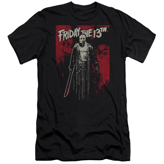 Friday The 13Th - Drip - Premium Slim Fit Short Sleeve Shirt - X-Large