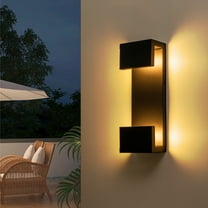 15"Modern Outdoor led Wall Sconce