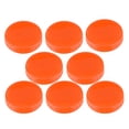 thumbnail image 1 of (8pcs, orange, in box, with sealing ring) Wide mouth 86mm PP plastic lid mason jar lid mason jar lid, 1 of 14