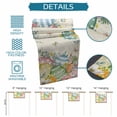 thumbnail image 6 of Table Runner - 72 Inch Long, Easter Eggs Kitchen Dining Table Runner Dresser Scarves, Farmhouse Spring Botanicals Plants Butterfly Farmhouse Decor for Coffee Tables Wedding Party Banquet, 6 of 8