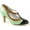 Mint Multi Faux Leather, variant on Women's Pin Up Couture Peach 03 T-Strap