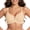 2-skin color, variant on Wireless Push Up Bras For Women Deep V Mesh Jelly Bra Soft Breathable