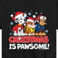 thumbnail image 3 of Paw Patrol - Christmas Is Pawsome - Toddler And Youth Short Sleeve Graphic T-Shirt, 3 of 6