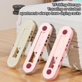 thumbnail image 4 of czcpp-2 Pack Folding Clothes Drying Rack, Extendable 19 Inch Travel Drying Rack with 10 Holes Student Apartment Clothes Rack for Outdoor Camping Trips, Hotel Apartments, Window Sills (Cream), 4 of 4
