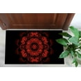 thumbnail image 6 of Saloon Rugs, Large Rugs, Mandala Pattern Rug, Door Mat Rugs, Entryway Rugs, Entry Rug, Black And Red Rugs, Modern Rugs, Outdoor Rugs, 3.3'x9.2' - 100x280 cm, 6 of 8