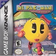 Ms. Pac-Man Maze Madness Gba Game New