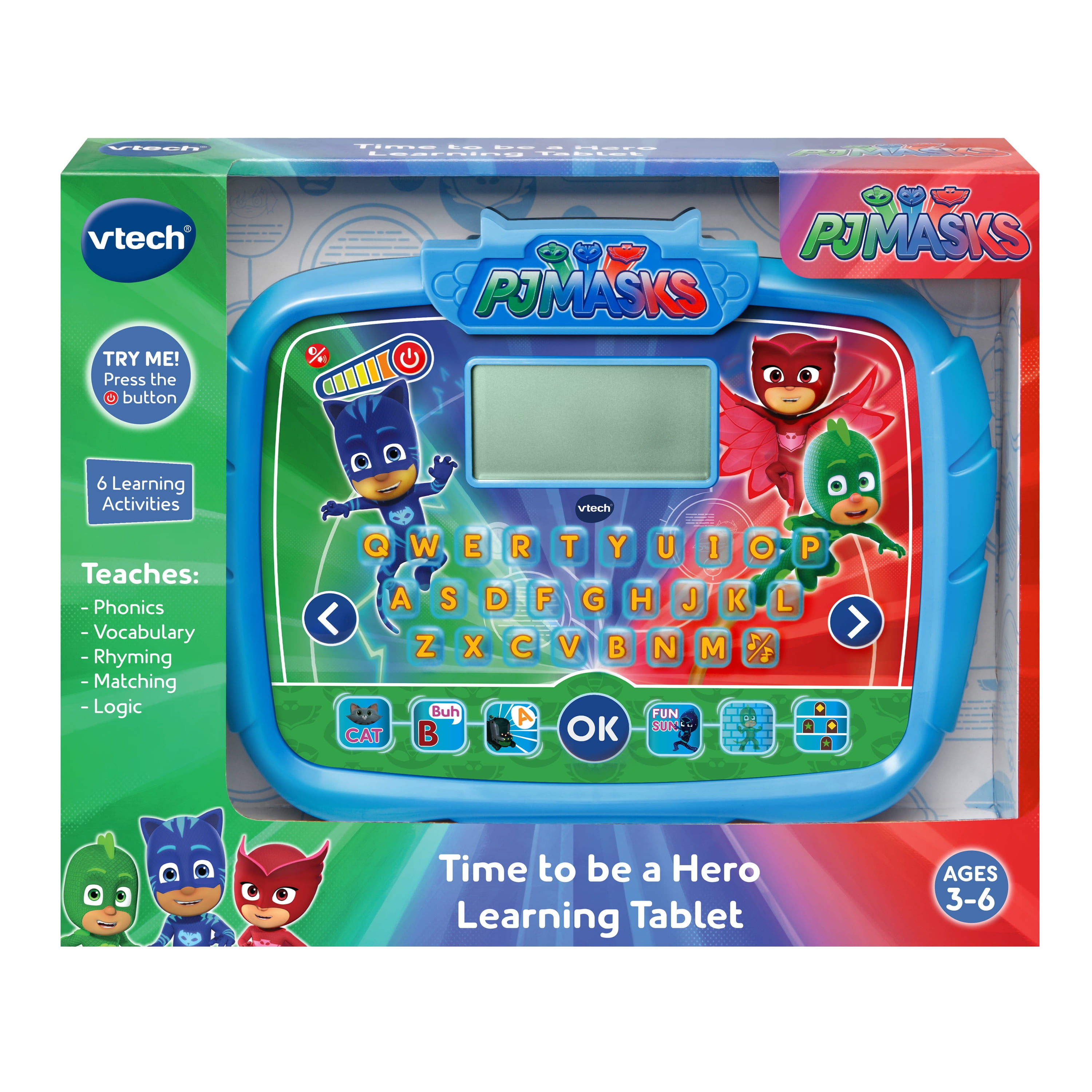 VTech PJ Masks Time to Be a Hero Learning Tablet