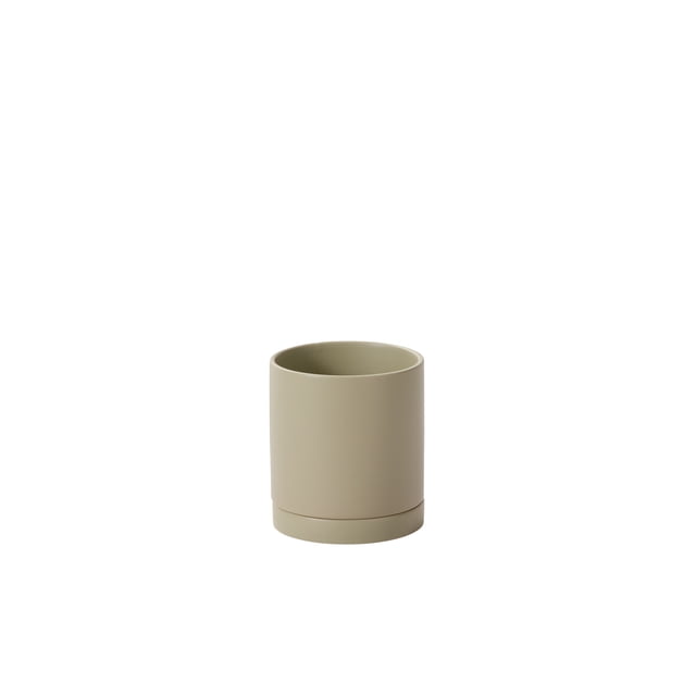 Romey Neutral Pot 5"X 5.75" Light Green