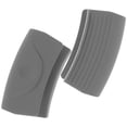 thumbnail image 3 of Silicone Pot Handle Cover Heat Resistant for Home Silver 1 Pair, 3 of 8