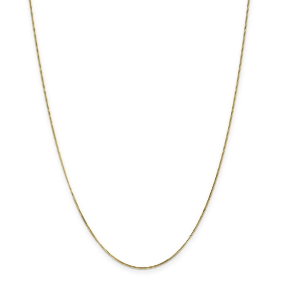 Primal Gold 14 Karat Yellow Gold .9mm Curb Pendant Chain