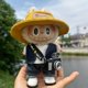thumbnail image 3 of Sudadera con capucha de peluche de 17 cm con diseño de minilabubu, ideal para muñecas ídolos, chaqueta, sombrero, mono, ropa, sin accesorios para muñecas de Corea Kpop Exo, 3 of 5