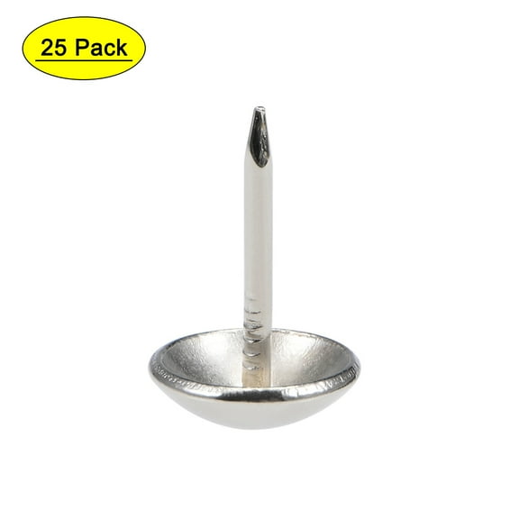 Uxcell 11mm Head Dia Push Pins Nails Tacks 25 Pack