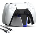 thumbnail image 4 of ZHAOCHENG Cargador para mando de PS5, estación de carga compatible con mandos DualSense de PS5, soporte de carga rápida USB dual con indicador LED para mando de PS5, 4 of 5