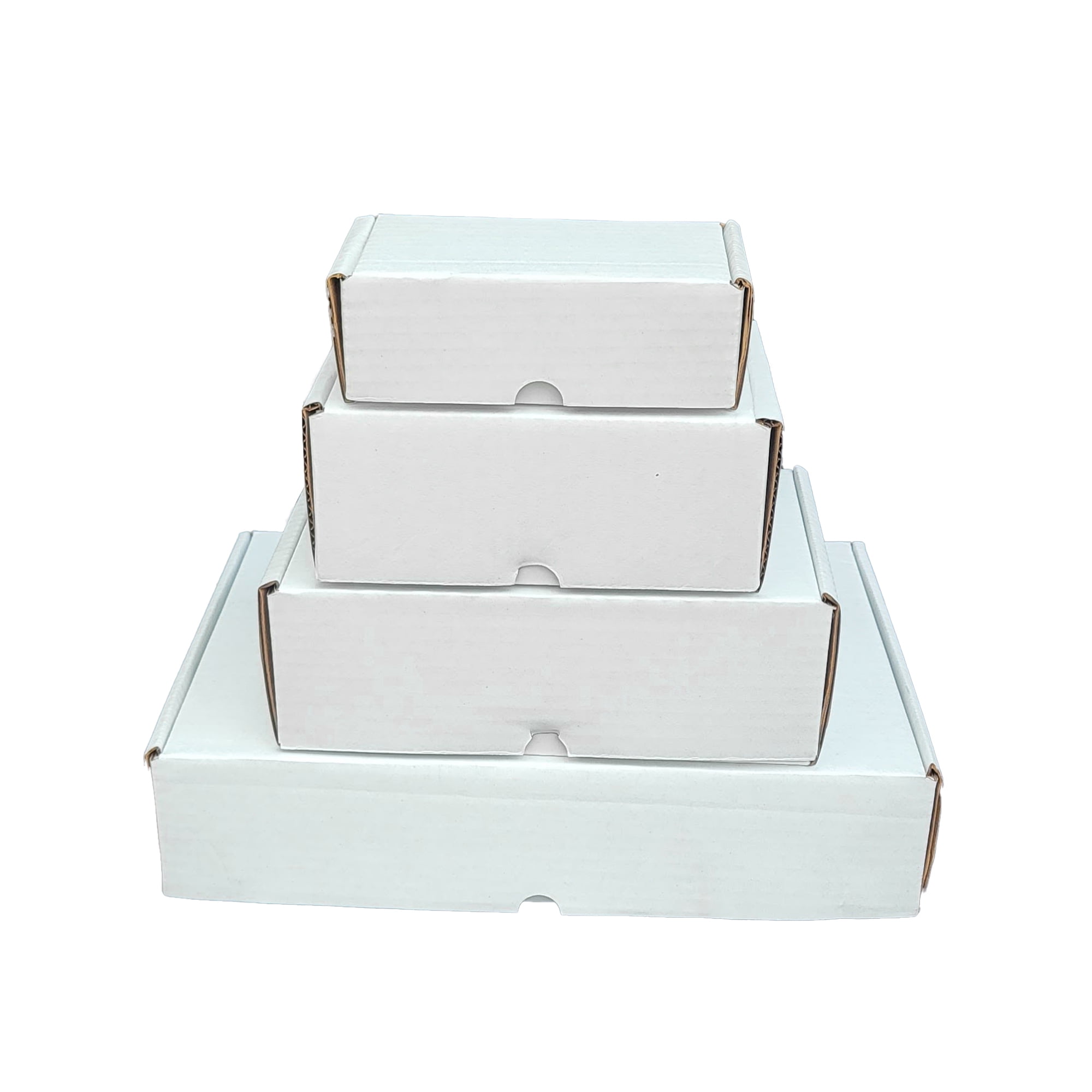 Ucanpack Corrugated Mailer Box (E Flute) Moving Boxes For Ecommerce White Medium, 10 x 5 x 5" - 50 Pcs