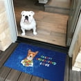 thumbnail image 2 of Autism Awareness Basenji Accept Understand Love Doormat African Barkless Dog Lover Indoor Outdoor Welcome Mat - 12003, 2 of 5