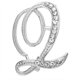 thumbnail image 1 of Broches para mujer, nuevo conjunto de personalidad con broche de diamantes, broche de 26 letras en inglés, un broche, 1 of 2