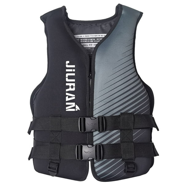 Chaleco salvavidas de neopreno, suave, seguro, para adultos y niños, accesorios para exteriores (XL negro) Ehuebsd Para Estrenar