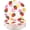 Strawberry Flower Plates m, variant on 50 Pcs Wildflower Floral Paper Plates 10" Large Heavy Duty | Summer Floral Plates Colorful Wildflower Dinner Plates for Spring Garden Picnic Wedding Shower Tea Party Supplies