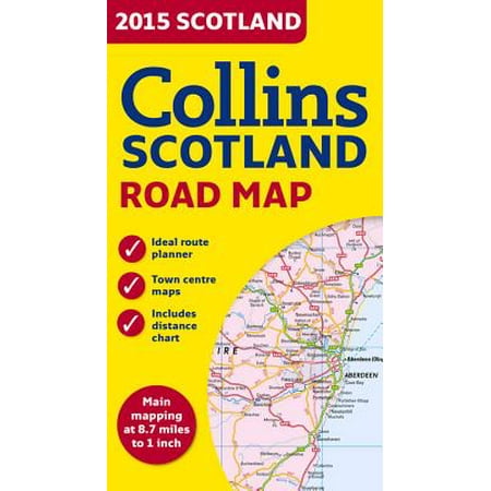 2015 Collins Scotland Road Map