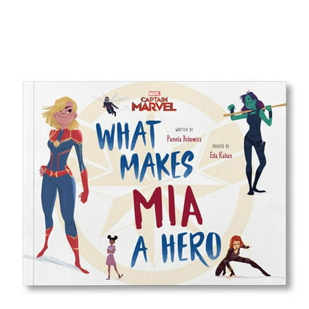 Captain Marvel: What Makes You a Hero - Personalized Book
