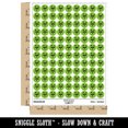thumbnail image 2 of Surprised Panda Face Shocked 200+ Round Stickers - Light Green - Gloss Finish - 0.50" Size, 2 of 3