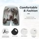 thumbnail image 3 of Balery Adorable Puppy Portrait Bañador para hombre, shorts de playa de secado rápido con entrepierna y forro de compresión-XX-Large, 3 of 6