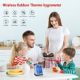 thumbnail image 2 of TempPro TP65W Indoor Outdoor Thermometer Digital Wireless Hygrometer Temperature Humidity Monitor with Touchscreen and Backlight (Formerly ThermoPro), 2 of 8