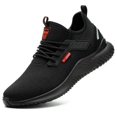 thumbnail image 2 of JFBUJC Black Work Shoes, Anti-smashing Safety Shoes, 2 of 3