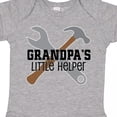thumbnail image 4 of Inktastic Grandpa Little Helper Boys Baby Bodysuit, 4 of 5