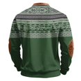 thumbnail image 4 of GrmtClth Cowboy Sweatshirts for Men Vintage Ethnic Bull Graphic Western Hoodies Casual Long Sleeve 1/4 Zip Fleece Pullover 2XL, 4 of 4