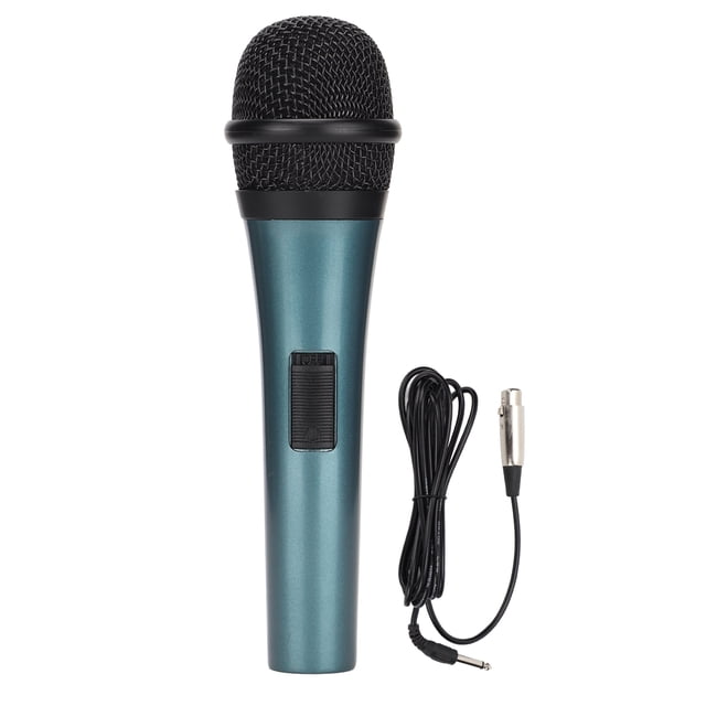 Cable dinámico micrófono XLR micrófono de mano soporte para altavoz mezclador amplificador cine en casa