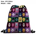 thumbnail image 2 of Mochila con cordón Anime Jojos Bizarrares Adventures con impresión 3D, 2 of 2