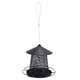 thumbnail image 1 of Comedero para pájaros de hierro forjado, herramienta automática de alimentación para pájaros colgante para jardinería al aire libre, 1 of 5