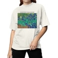 thumbnail image 2 of Vincent Van Gogh Irises Artwork Women's T-shirt, 2 of 3