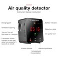 thumbnail image 4 of Vogacara de del aire con pantalla digital para CO2 AQI Detector de de aire multifuncional para la oficina en el hogar Monitores de salud Vogacara CE005920-00, 4 of 6