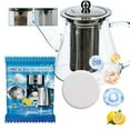 IWRUHZY Limescale Cleaning Tablets Clean Kettle Coffee Maker Stubborn
