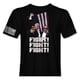 thumbnail image 4 of Trump Sobrevivió Camiseta Rally Shooter USA Freedom Trajes Casuales, 4 of 9