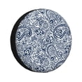 thumbnail image 1 of Fotbe Paisley4 Funda de Llanta de Repuesto con Estampado, Engrosada, Ajuste Universal para Jeep, Remolque, RV, SUV, Camión-16 inch, 1 of 6