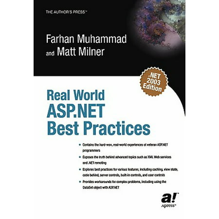 Real World ASP.Net Best Practices (Best Asp Net Controls)