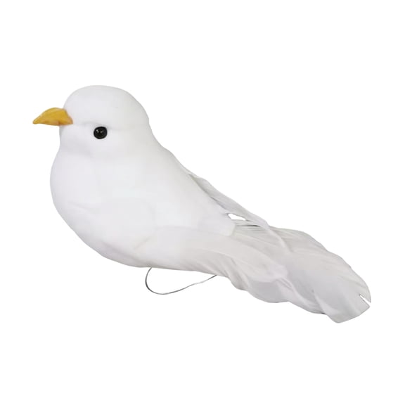 Artificial Foam Feather Birds DIY Crafts for Outdoor Yard Ornaments Home Garden Decor Wedding Decoration Xmas Tree