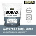 thumbnail image 6 of Harris Borax Powder Laundry Booster and Multipurpose Cleaner, 10lb (Unscented), 6 of 6