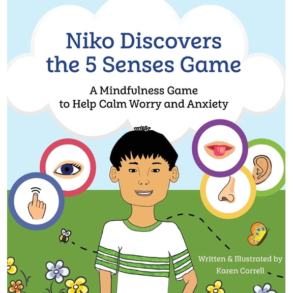 Niko Discovers the 5 Senses Game: A mindfulness game to calm worry and anxiety, (Hardcover)